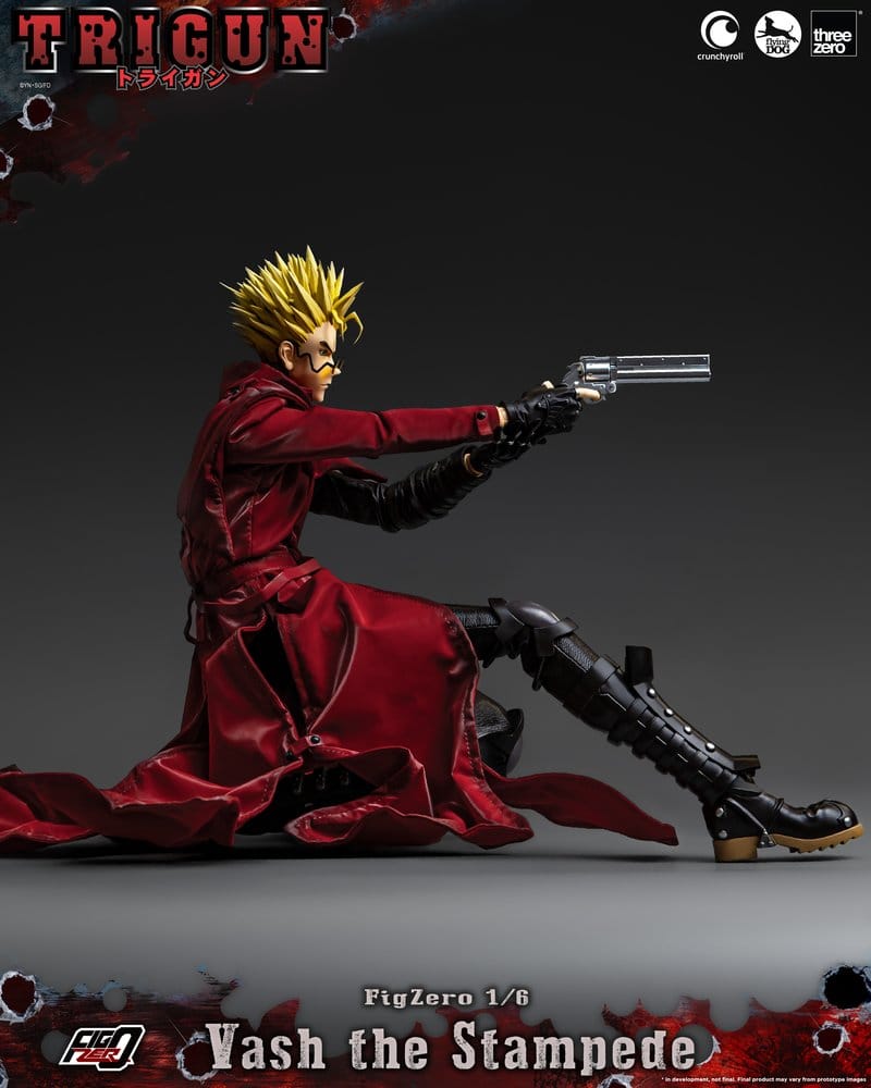 Trigun FigZero Action Figure 1/6 Vash the Stampede 31 cm PREORDER - immagine 6