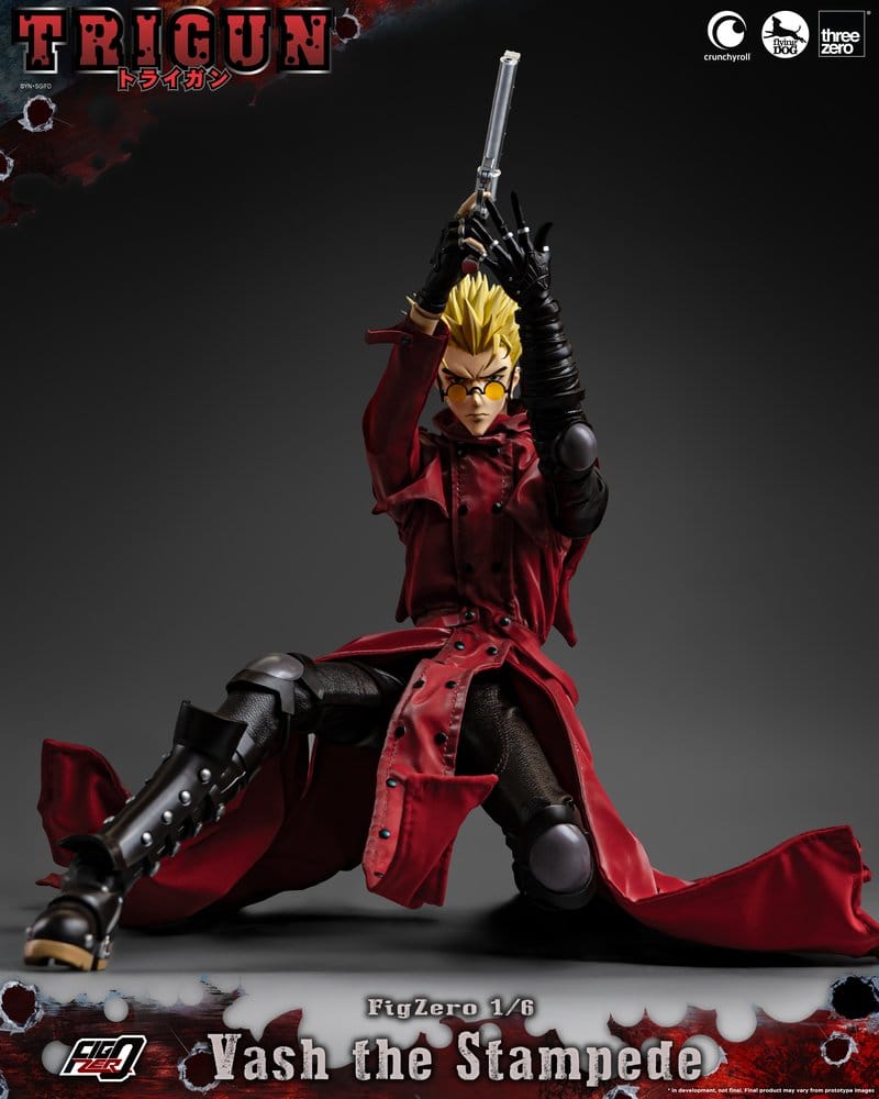 Trigun FigZero Action Figure 1/6 Vash the Stampede 31 cm PREORDER - immagine 7
