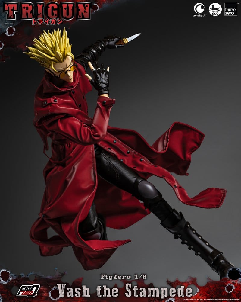 Trigun FigZero Action Figure 1/6 Vash the Stampede 31 cm PREORDER - immagine 9