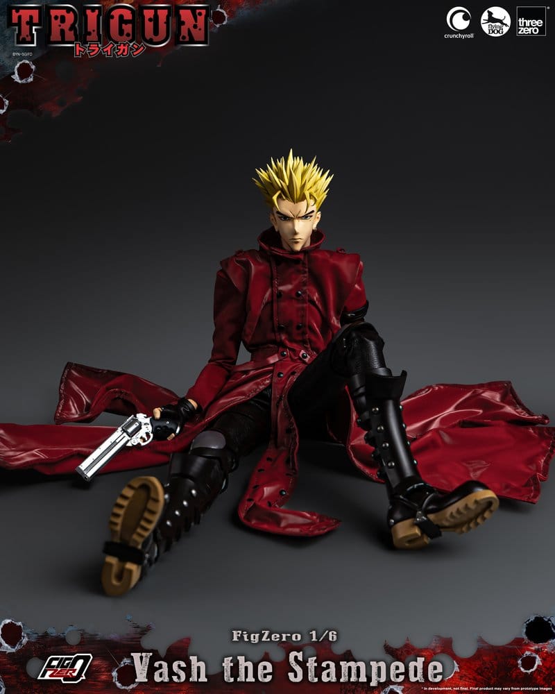 Trigun FigZero Action Figure 1/6 Vash the Stampede 31 cm PREORDER - immagine 10