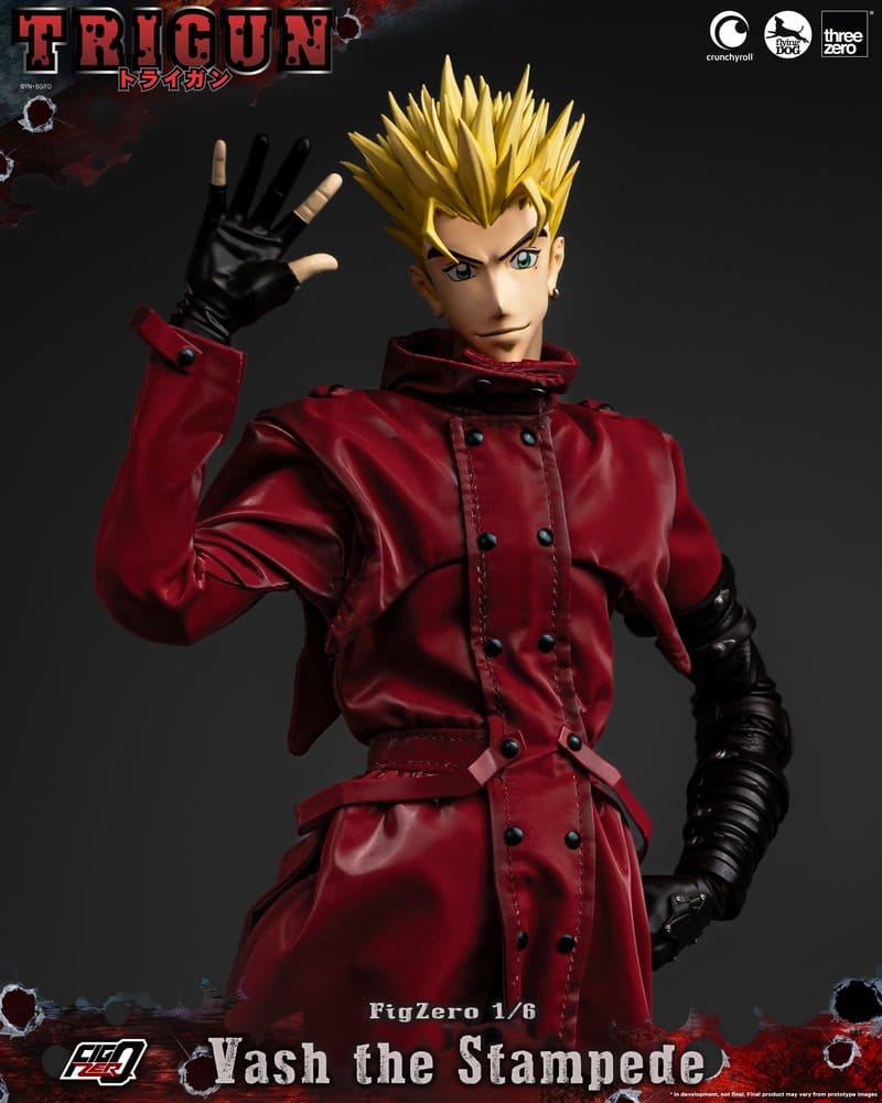 Trigun FigZero Action Figure 1/6 Vash the Stampede 31 cm PREORDER - immagine 12