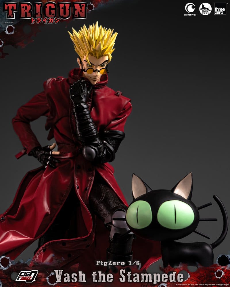 Trigun FigZero Action Figure 1/6 Vash the Stampede 31 cm PREORDER - immagine 13