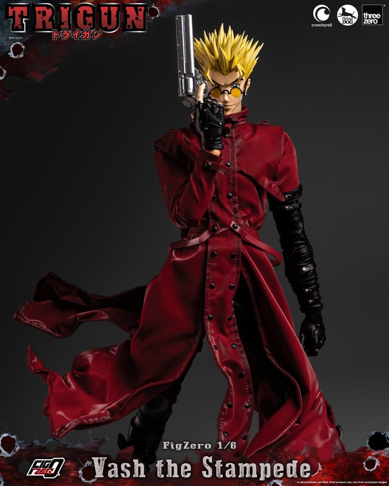 Trigun FigZero Action Figure 1/6 Vash the Stampede 31 cm PREORDER - immagine 16