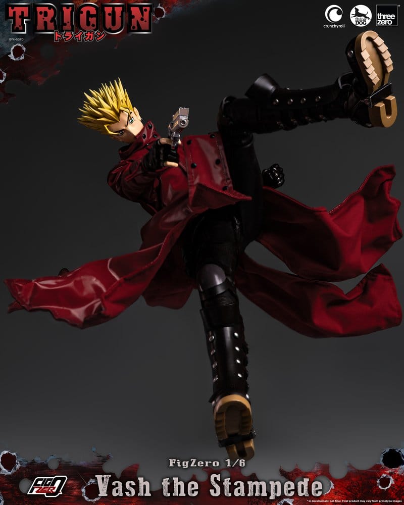 Trigun FigZero Action Figure 1/6 Vash the Stampede 31 cm PREORDER - immagine 17