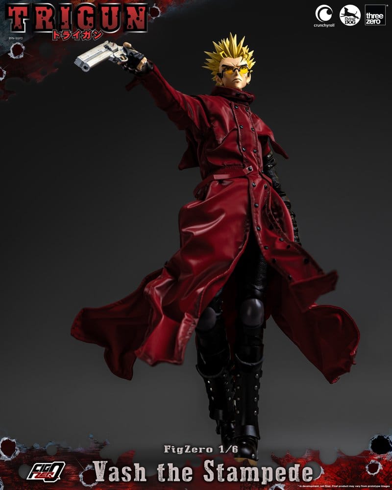 Trigun FigZero Action Figure 1/6 Vash the Stampede 31 cm PREORDER - immagine 18