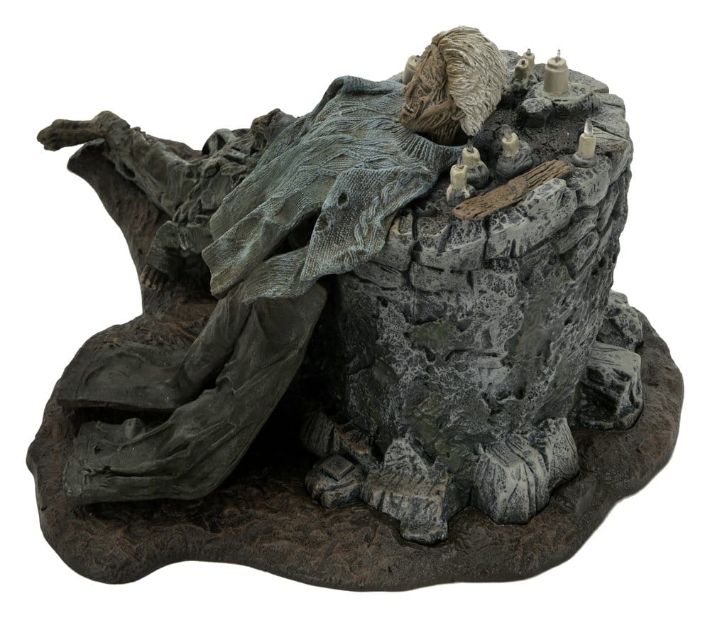 Friday the 13th: The Game Diorama Trenchcoat with Spikes Inferno Room Deluxe Set PREORDER - immagine 6