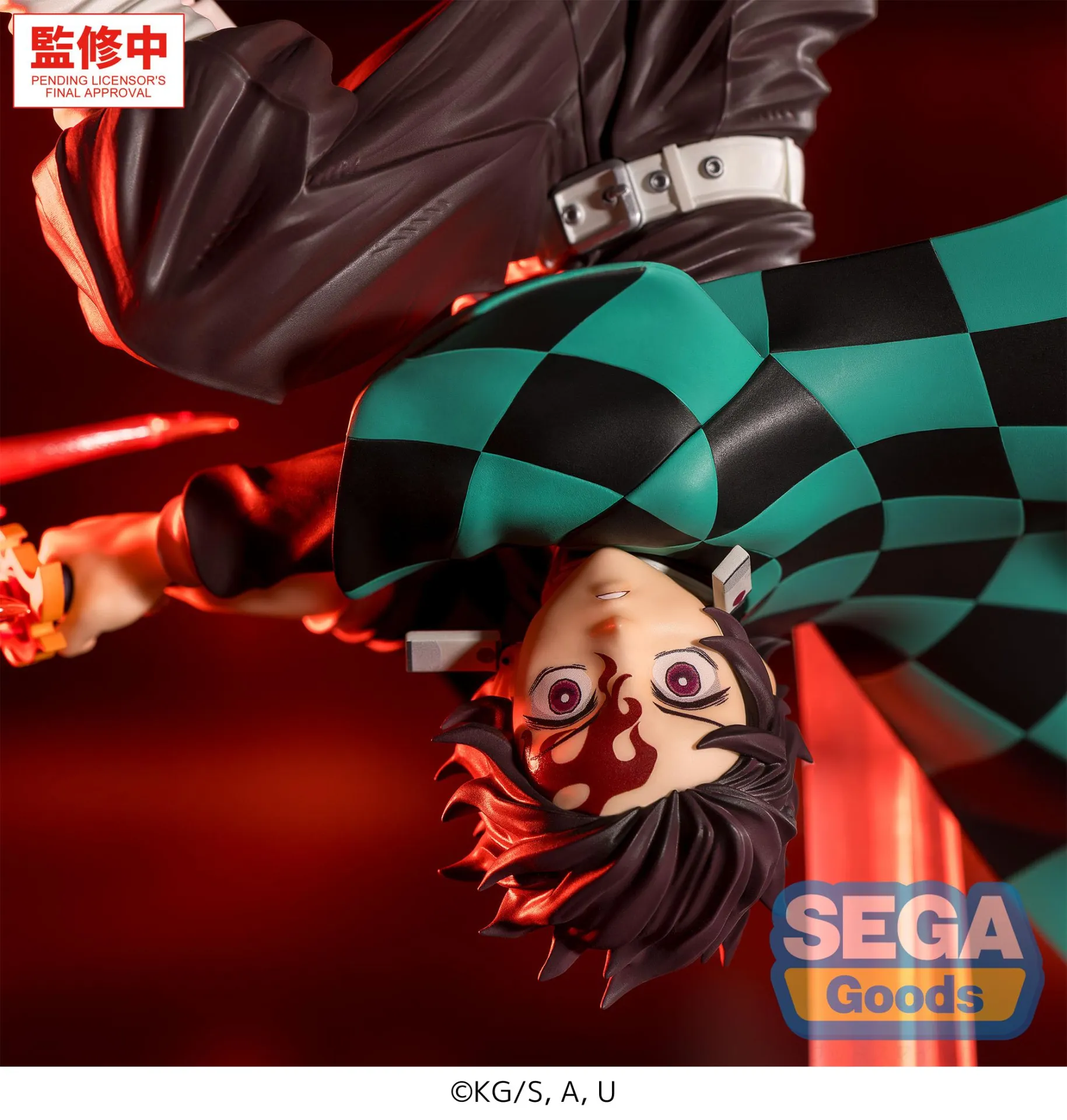 Demon Slayer Tanjiro Hinokami Kagura Setting Sun Transformation Luminasta PREORDER - immagine 7