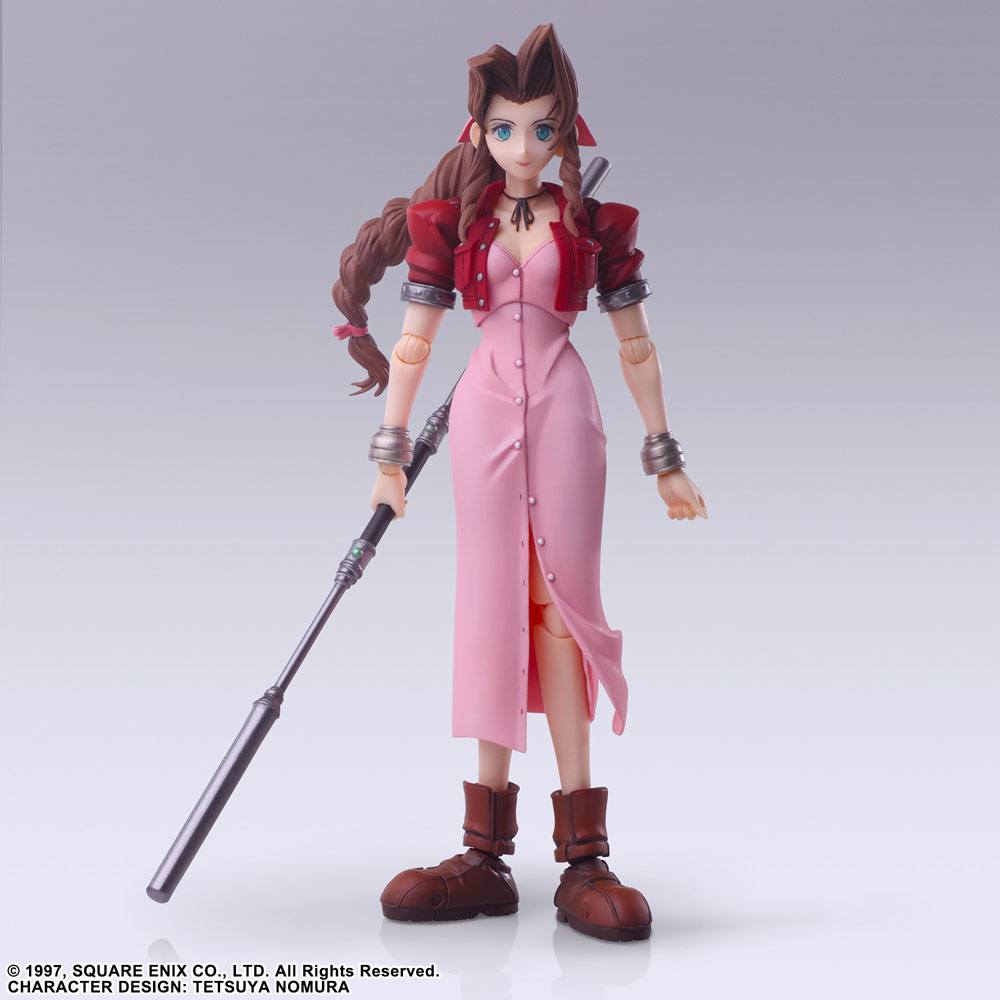 Final Fantasy VII Bring Arts Action Figure Aerith Gainsborough 14 cm PREORDER - immagine 2