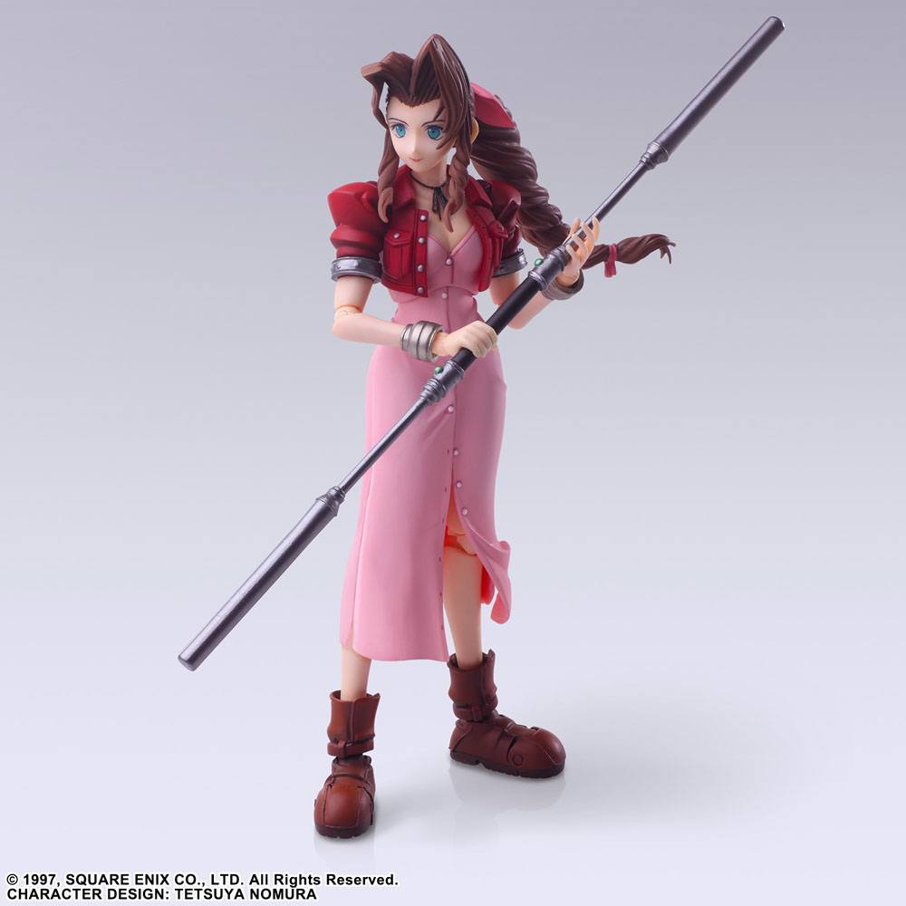 Final Fantasy VII Bring Arts Action Figure Aerith Gainsborough 14 cm PREORDER - immagine 4