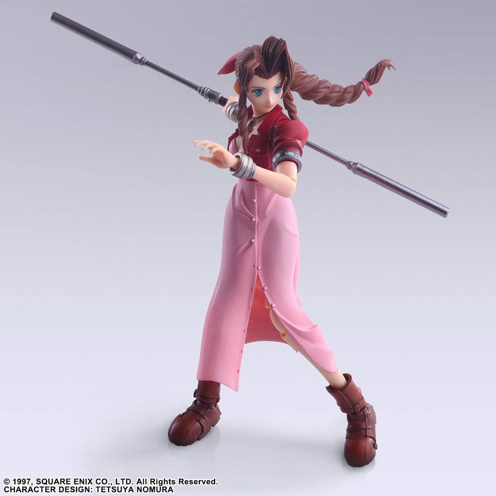 Final Fantasy VII Bring Arts Action Figure Aerith Gainsborough 14 cm PREORDER - immagine 5
