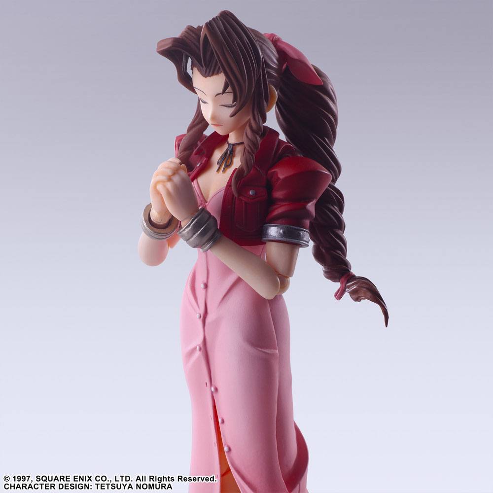 Final Fantasy VII Bring Arts Action Figure Aerith Gainsborough 14 cm PREORDER - immagine 7