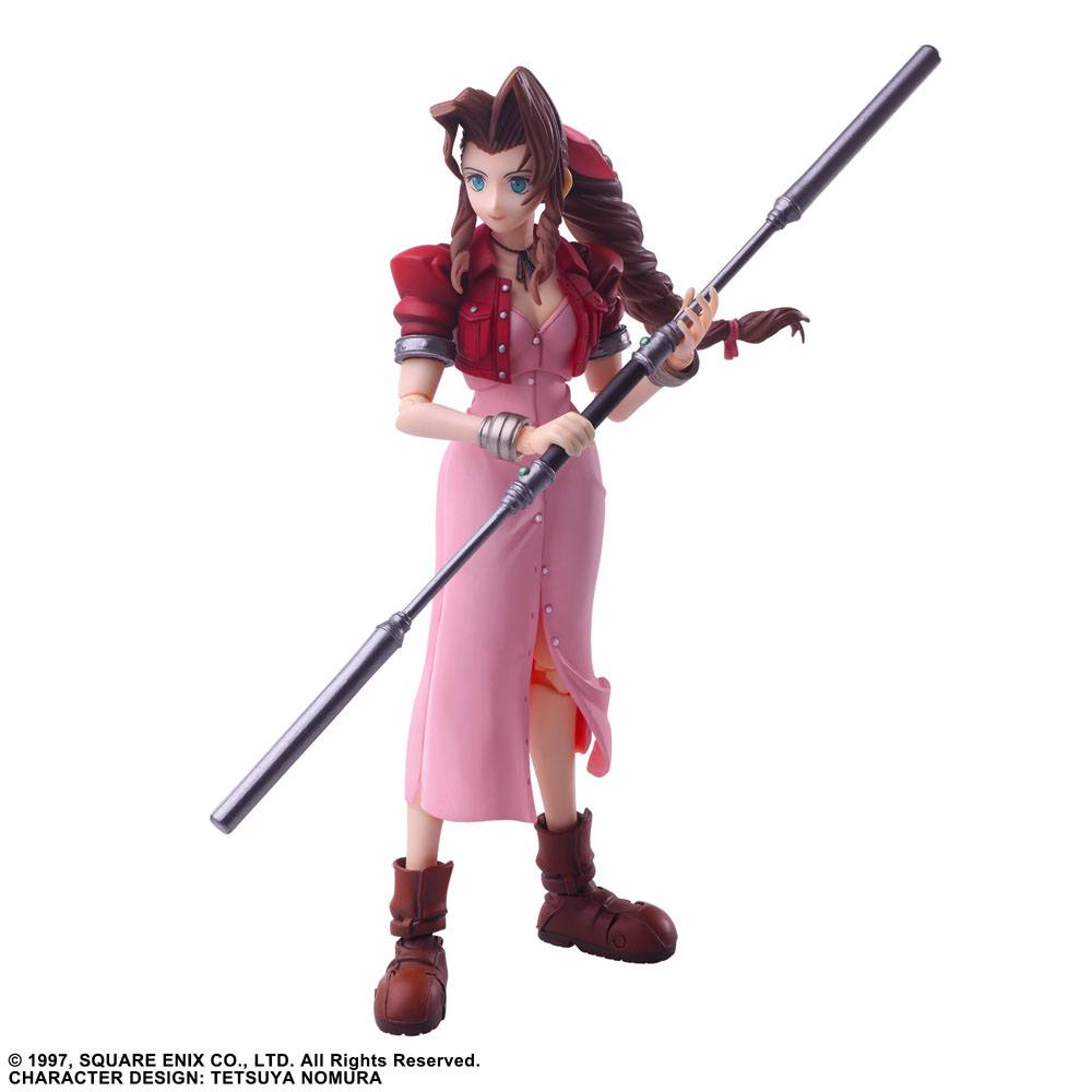Final Fantasy VII Bring Arts Action Figure Aerith Gainsborough 14 cm PREORDER - immagine 12