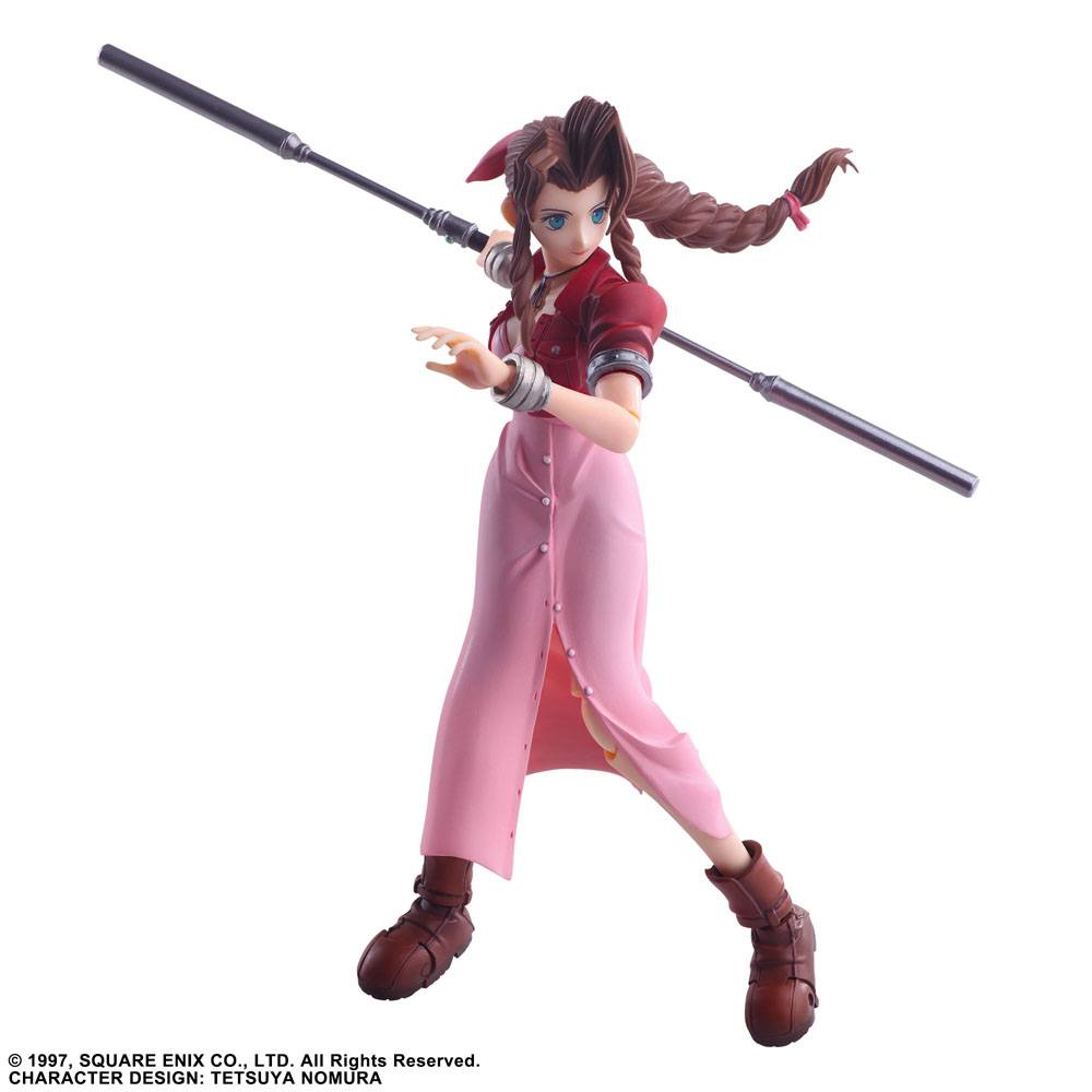 Final Fantasy VII Bring Arts Action Figure Aerith Gainsborough 14 cm PREORDER - immagine 13