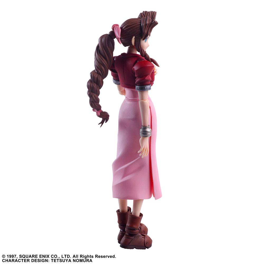 Final Fantasy VII Bring Arts Action Figure Aerith Gainsborough 14 cm PREORDER - immagine 14