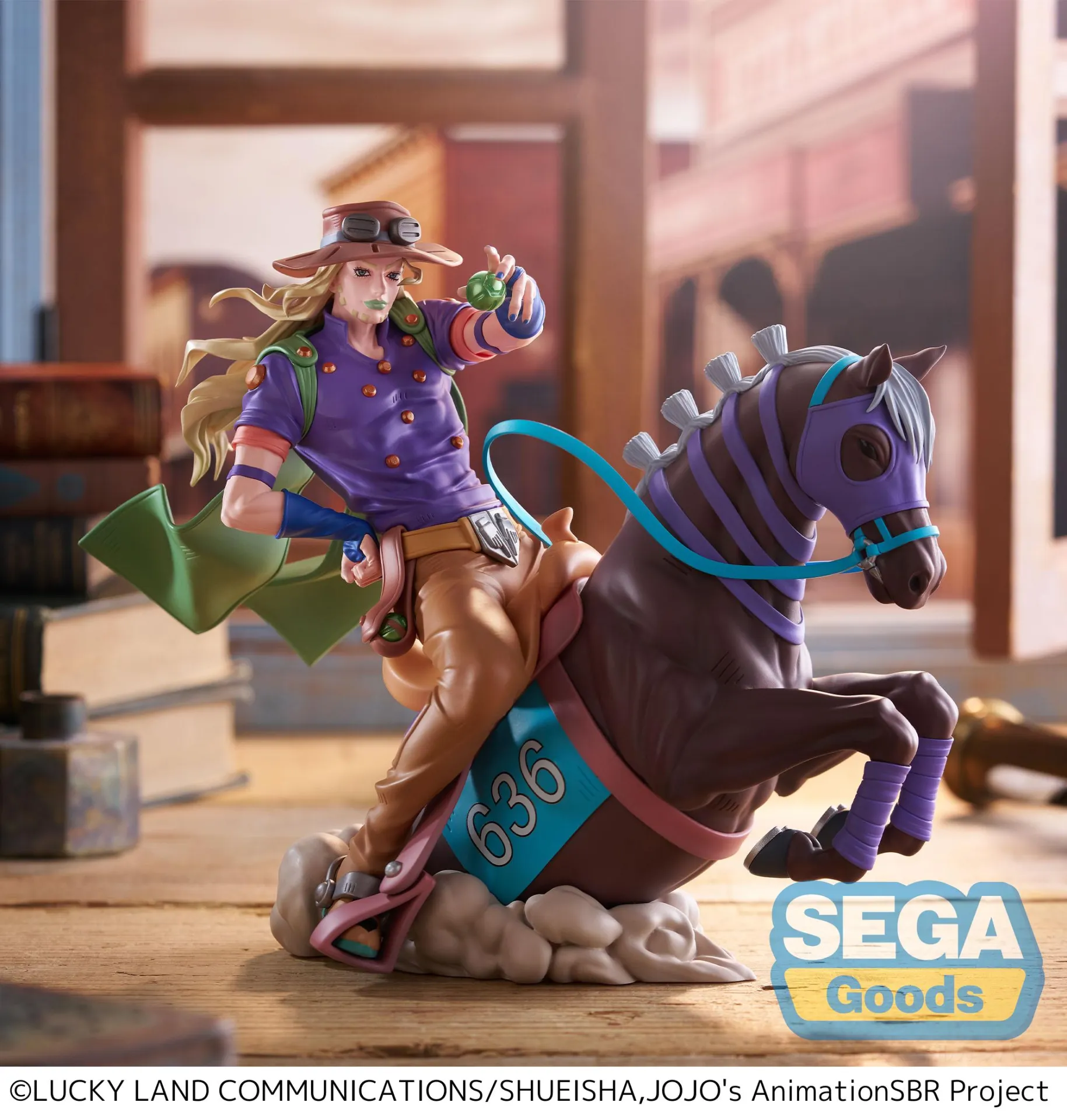 Steel Ball Run Jojo Bizarre Adventure Gyro Zeppeli Xross Link Max Fig PREORDER - immagine 2