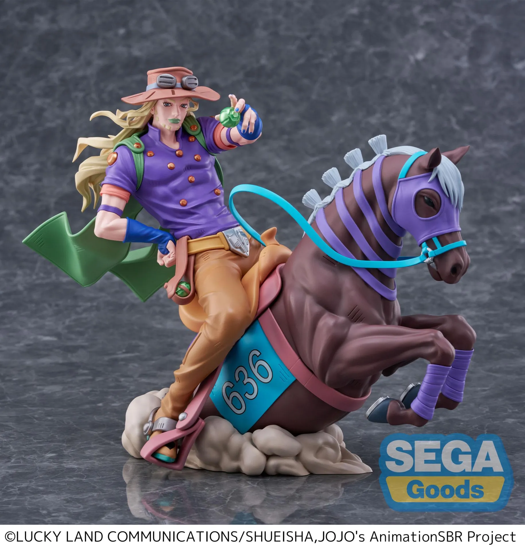Steel Ball Run Jojo Bizarre Adventure Gyro Zeppeli Xross Link Max Fig PREORDER - immagine 6