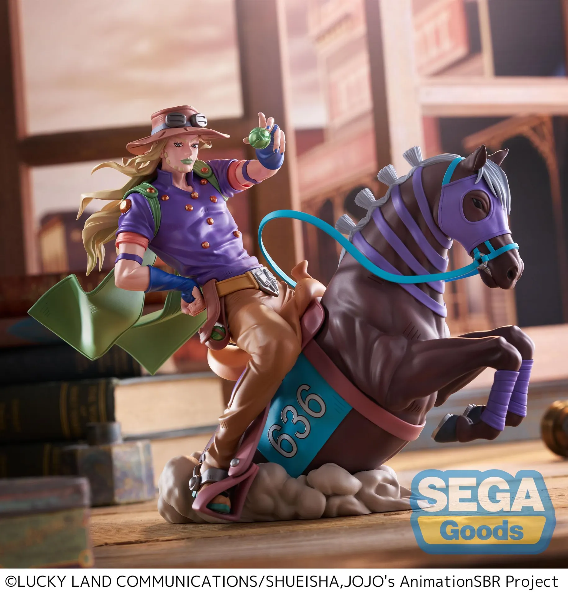 Steel Ball Run Jojo Bizarre Adventure Gyro Zeppeli Xross Link Max Fig PREORDER - immagine 3