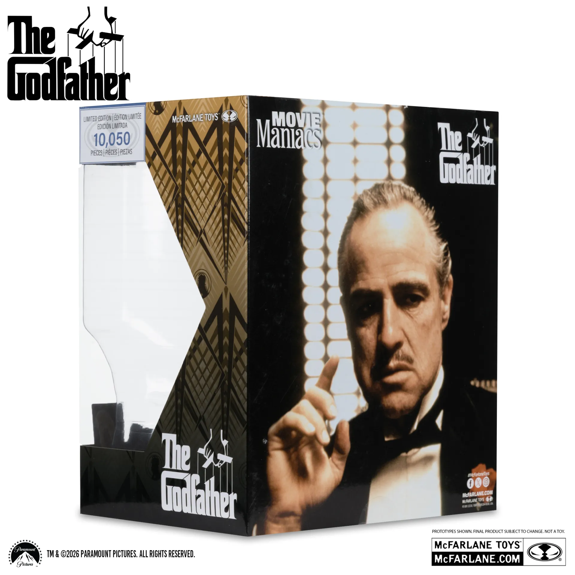 Movie Maniacs Don Corleone The Godfather 6inch Posed Figure PREORDER - immagine 5