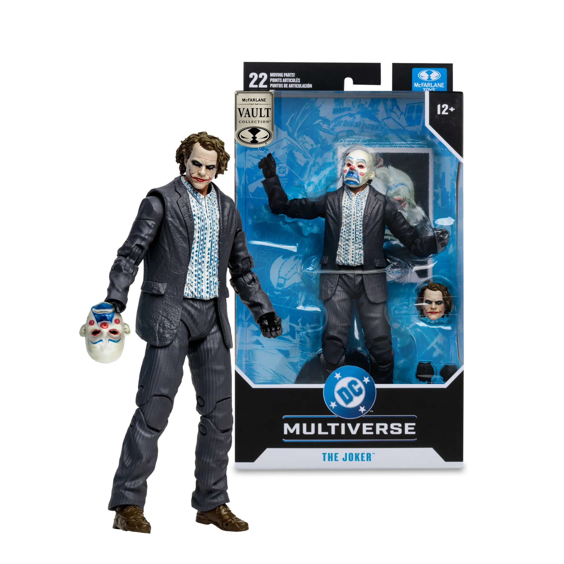 Mcfarlane Vault Dc Multi 7inch The Joker The Dark Knight Action Figure PREORDER - immagine 2