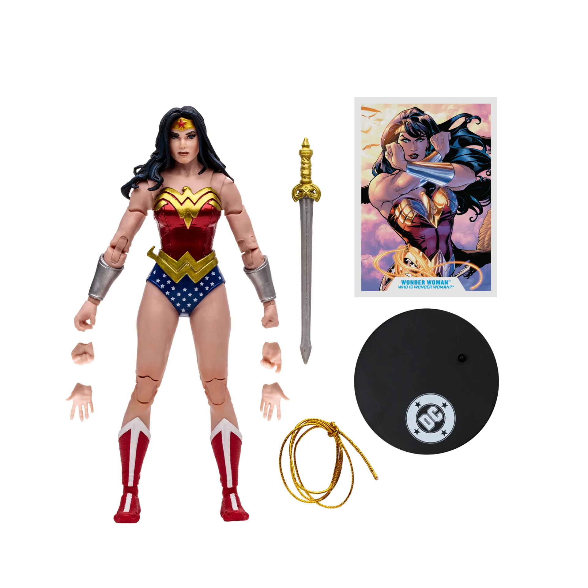 Mcfarlane Vault Dc Multi 7inch Wonder Woman Classic Action Figure PREORDER - immagine 4