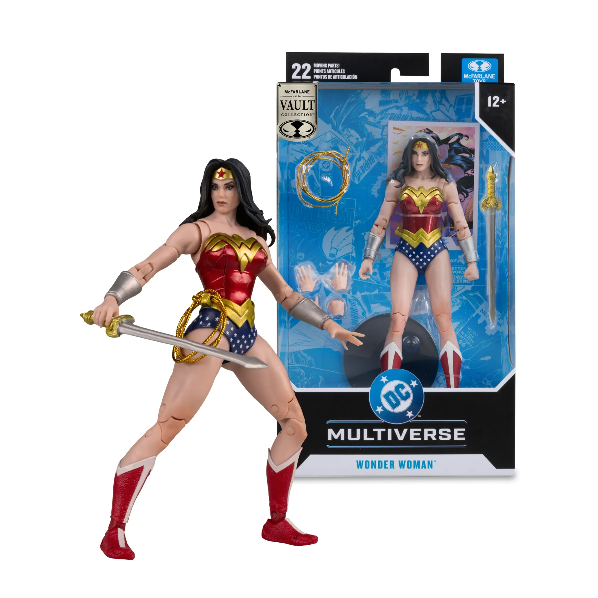 Mcfarlane Vault Dc Multi 7inch Wonder Woman Classic Action Figure PREORDER - immagine 6