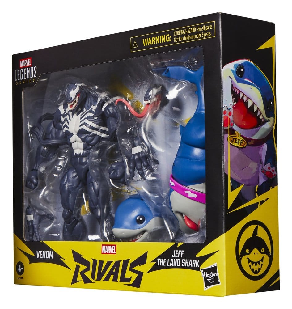 Marvel Rivals Marvel Legends Action Figure 2-Pack Venom & Jeff the Land Shark 15 cm PREORDER - immagine 5