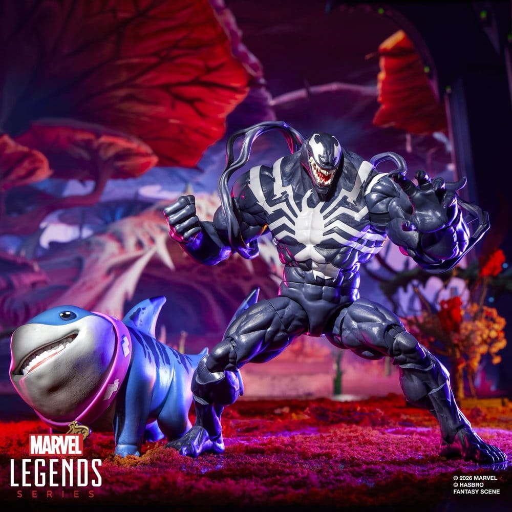 Marvel Rivals Marvel Legends Action Figure 2-Pack Venom & Jeff the Land Shark 15 cm PREORDER - immagine 15
