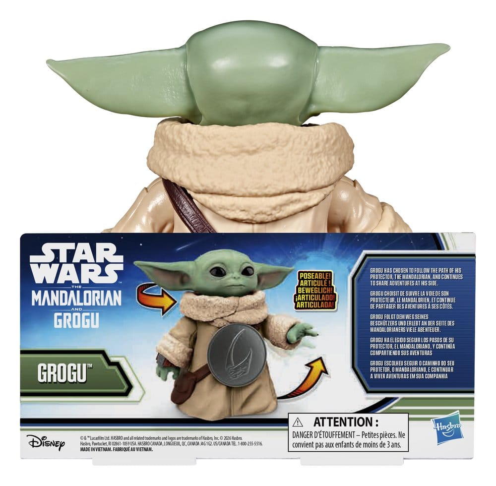 Star Wars: The Mandalorian & Grogu Action Figure Grogu 17 cm PREORDER - immagine 2