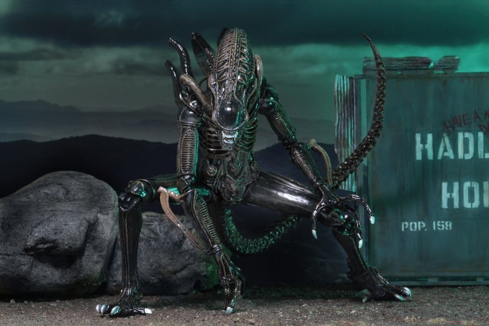 Aliens Ultimate Action Figure Warrior (1986) Brown 23 cm PREORDER - immagine 4
