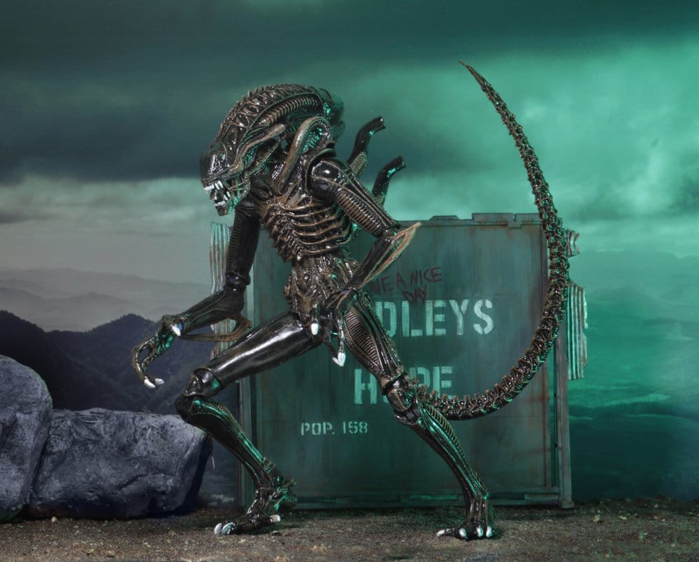 Aliens Ultimate Action Figure Warrior (1986) Brown 23 cm PREORDER - immagine 5