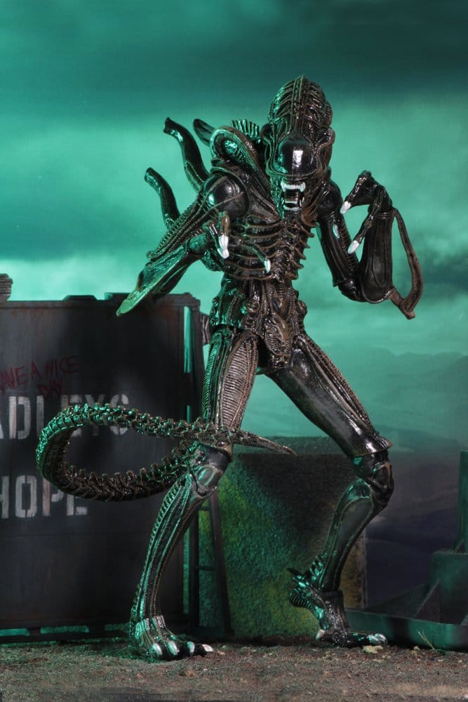 Aliens Ultimate Action Figure Warrior (1986) Brown 23 cm PREORDER - immagine 6