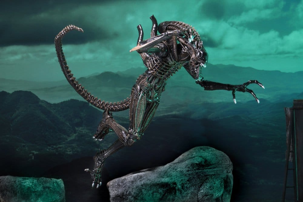 Aliens Ultimate Action Figure Warrior (1986) Brown 23 cm PREORDER - immagine 7