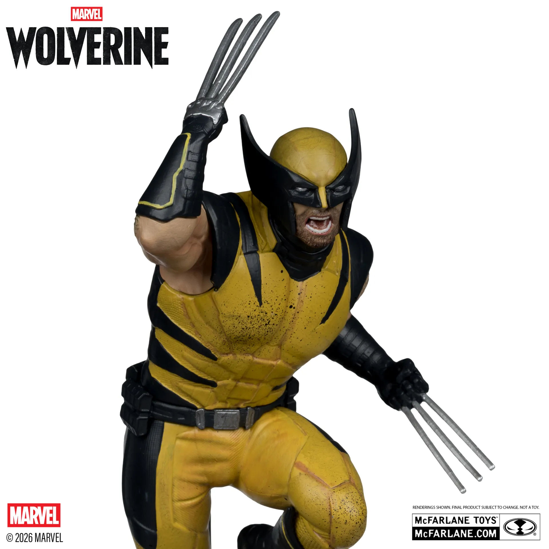 Marvel Games Collection 1:10 Wolverine The Game Figure PREORDER - immagine 2