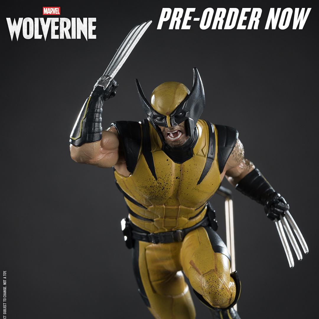 Marvel Games Collection 1:10 Wolverine The Game Figure PREORDER