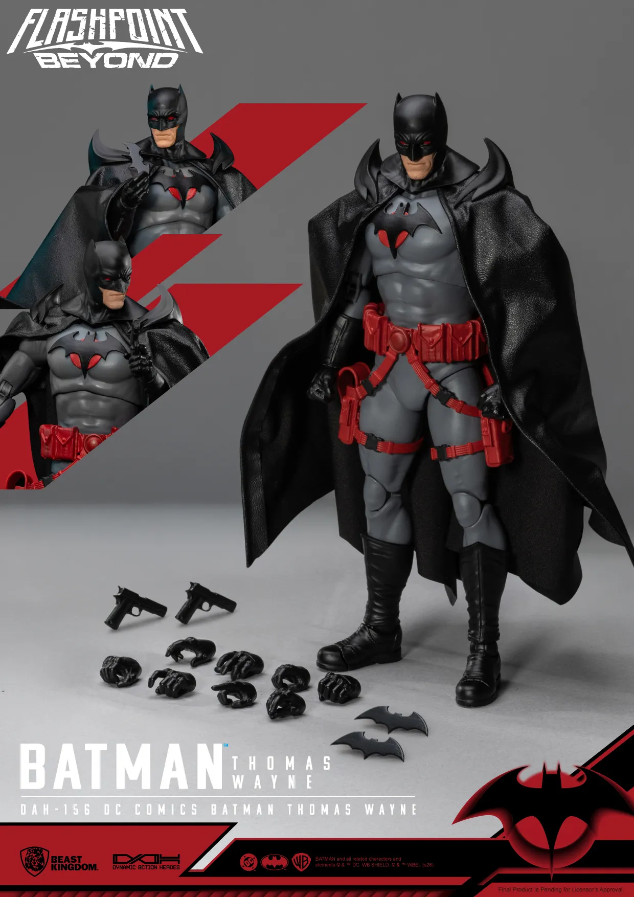 Dc Comics Batman Thomas Wayne Dah Figure PREORDER - immagine 2