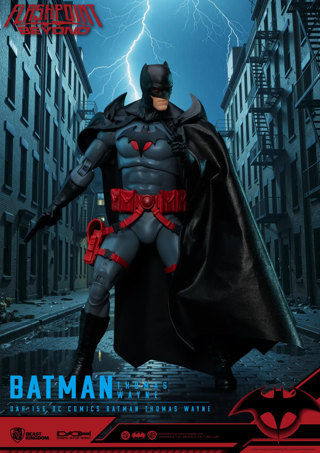 Dc Comics Batman Thomas Wayne Dah Figure PREORDER - immagine 6