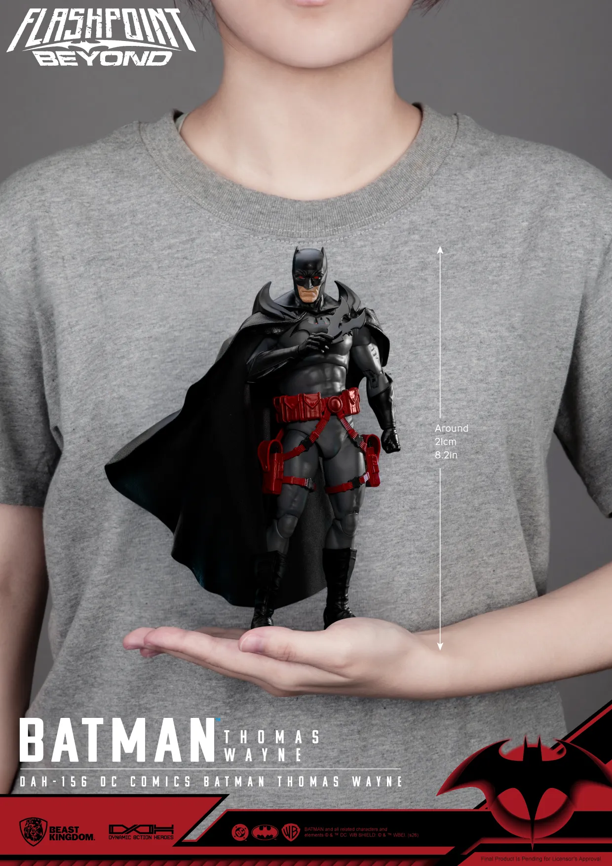 Dc Comics Batman Thomas Wayne Dah Figure PREORDER - immagine 8