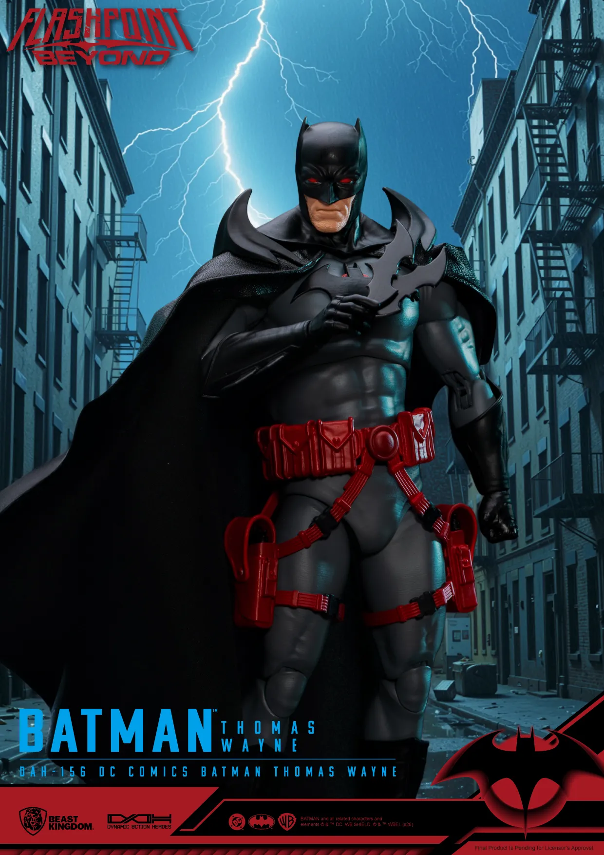 Dc Comics Batman Thomas Wayne Dah Figure PREORDER - immagine 4