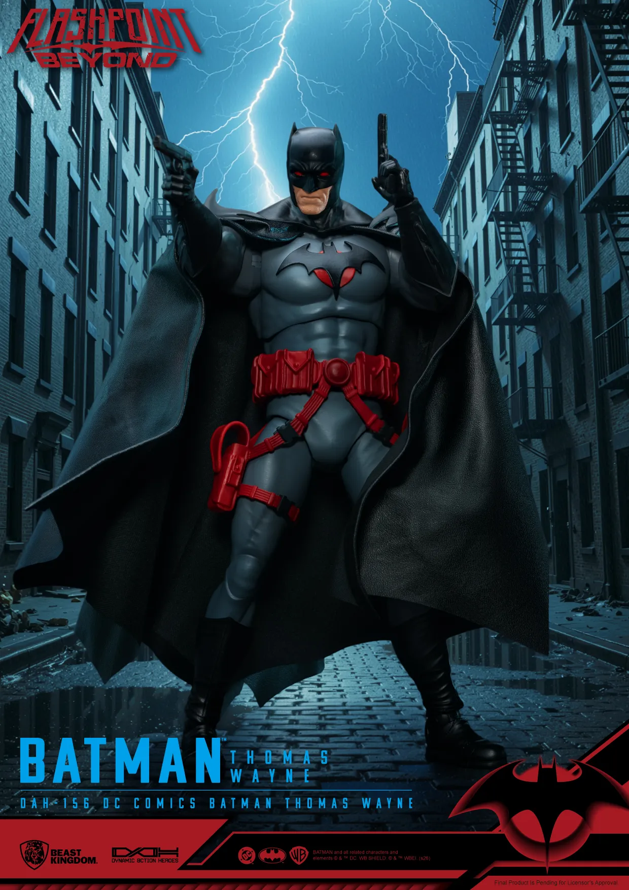 Dc Comics Batman Thomas Wayne Dah Figure PREORDER - immagine 7