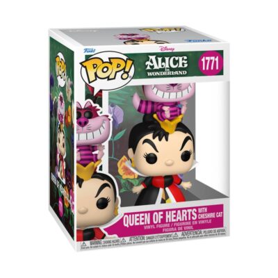 POP figure Premium Disney Alice In Wonderland Queen of Hearts With Cheshire Cat PREORDER