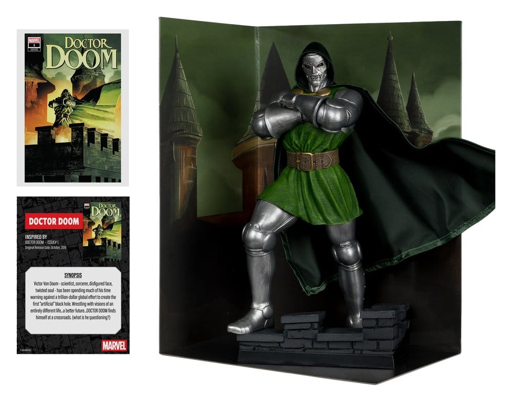 Marvel 1/6 Statue Doctor Doom (Doctor Doom #1) 28 cm PREORDER - immagine 3