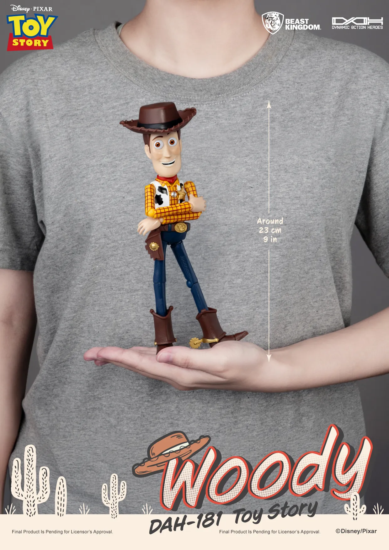 Toy Story Woody Dah Action Figure PREORDER - immagine 4