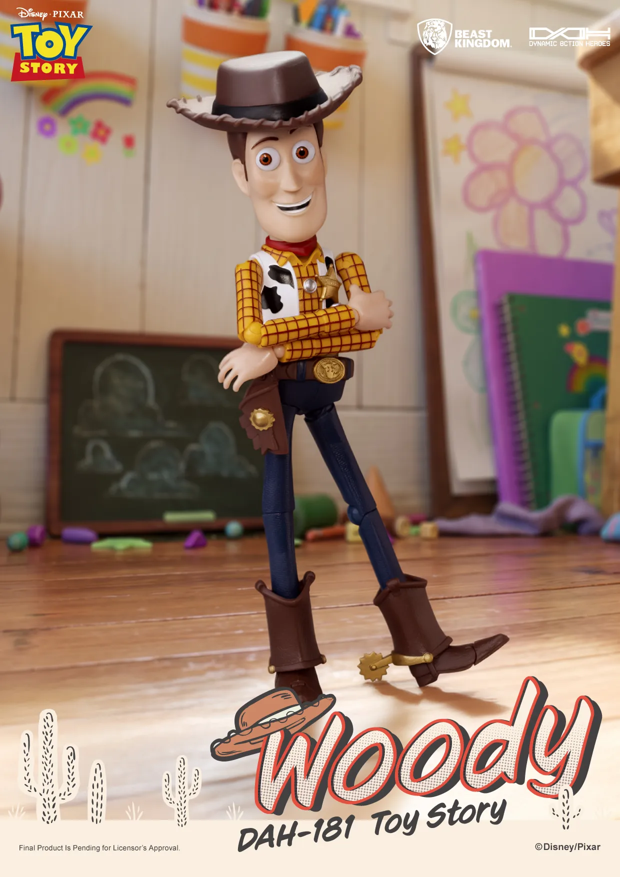 Toy Story Woody Dah Action Figure PREORDER - immagine 3