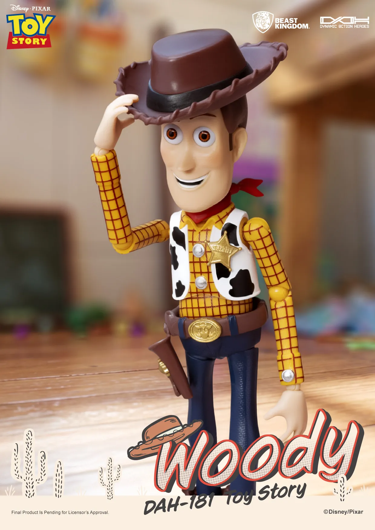 Toy Story Woody Dah Action Figure PREORDER - immagine 2
