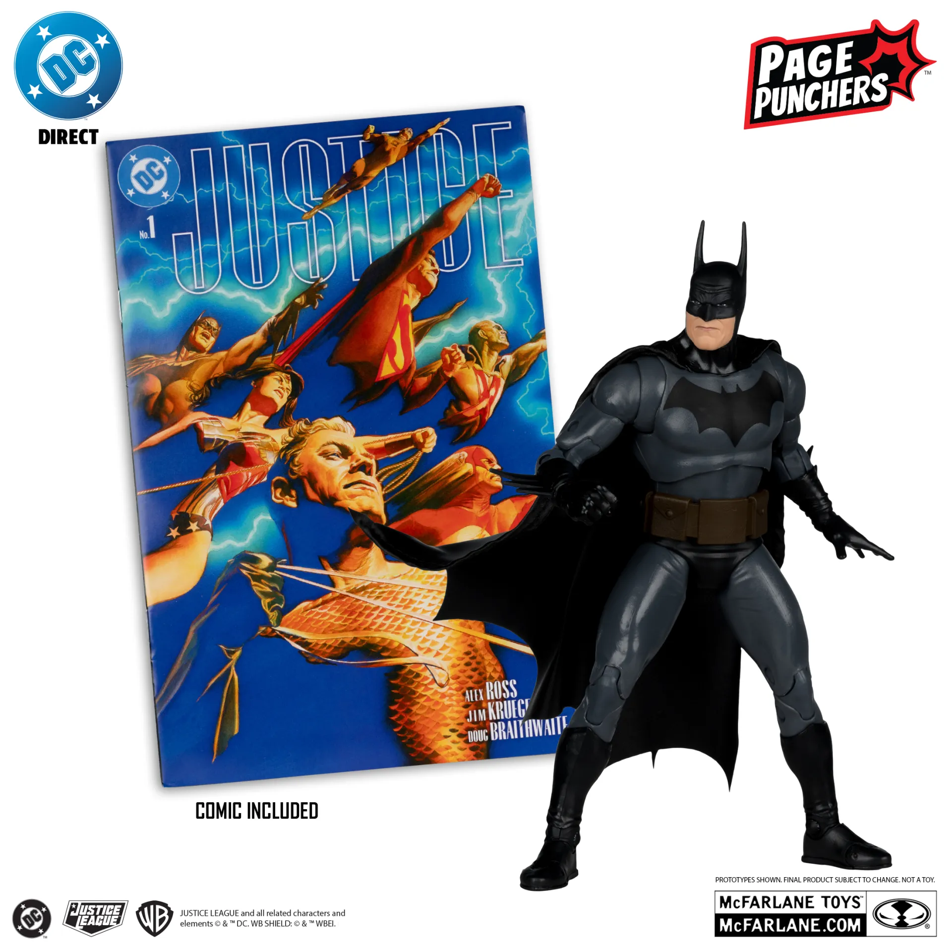 BATMAN (Alex Ross Justice Comic Book Series) PREORDER - immagine 3