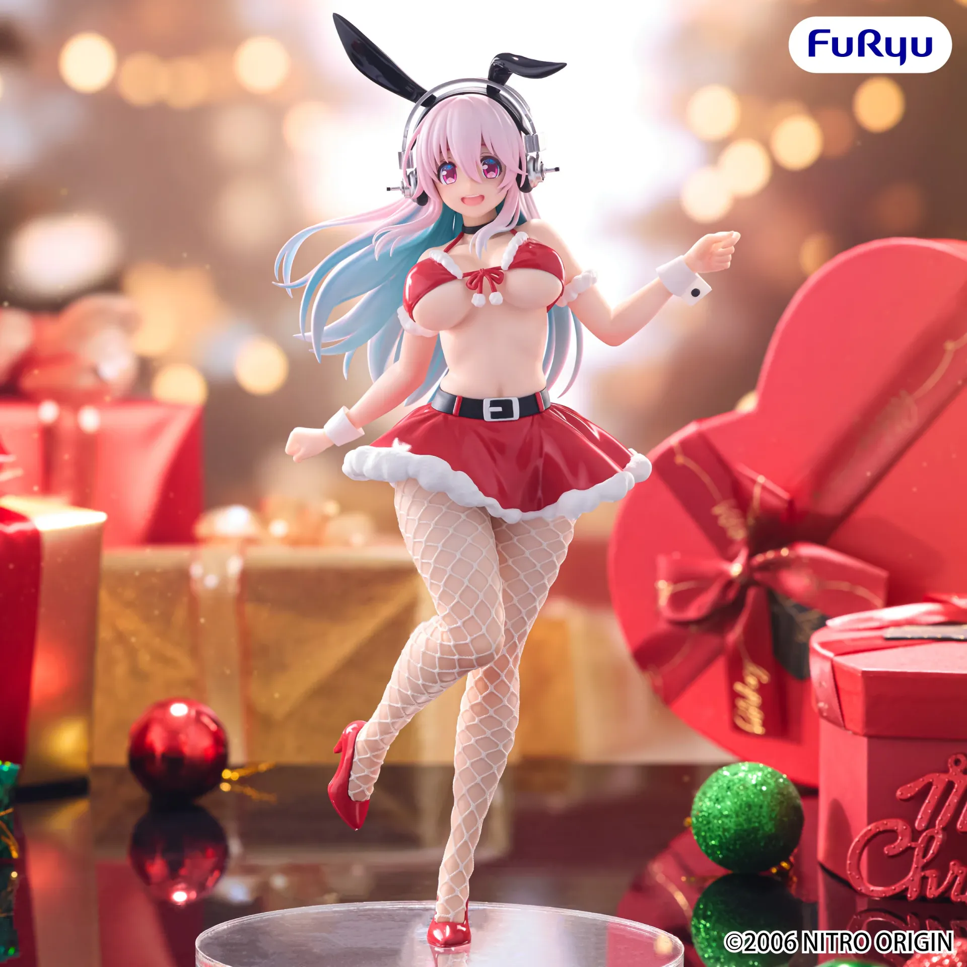 Super Sonico Santa Bicute Bunnies Figure PREORDER - immagine 4