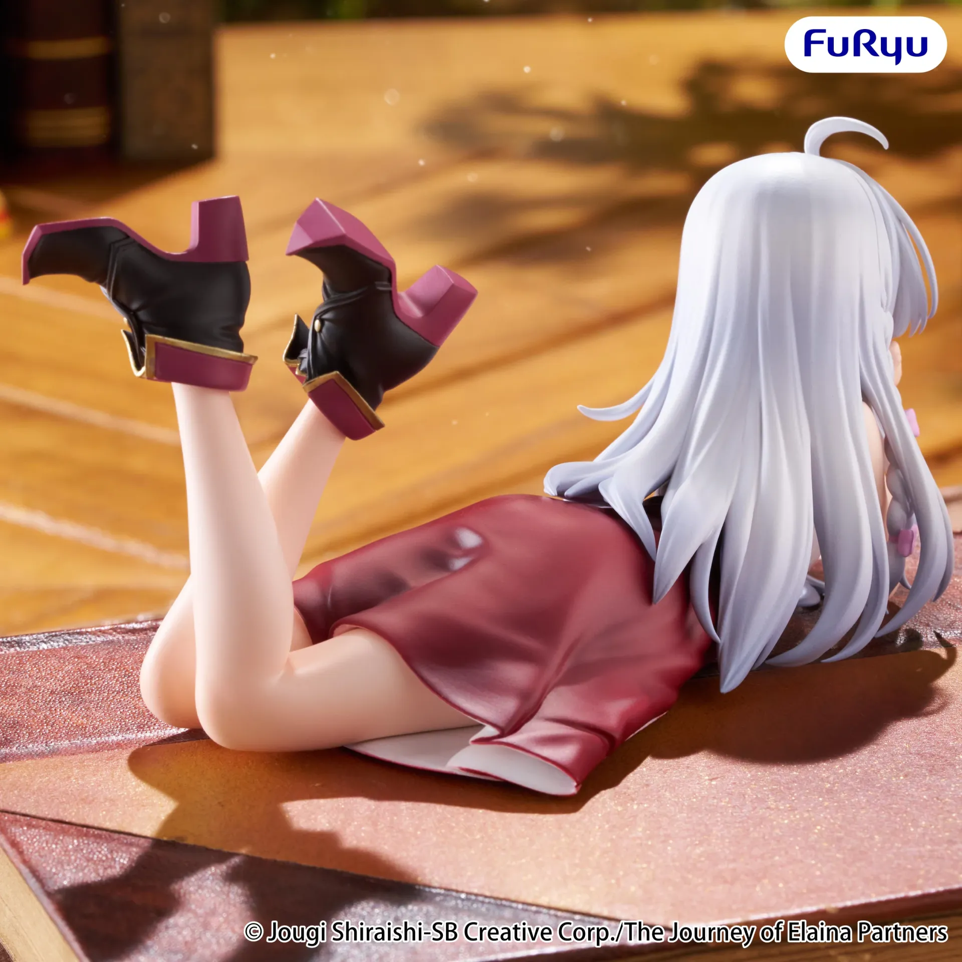 The Journey Of Elaina Lying Down Noodle Stopper Figure PREORDER - immagine 4