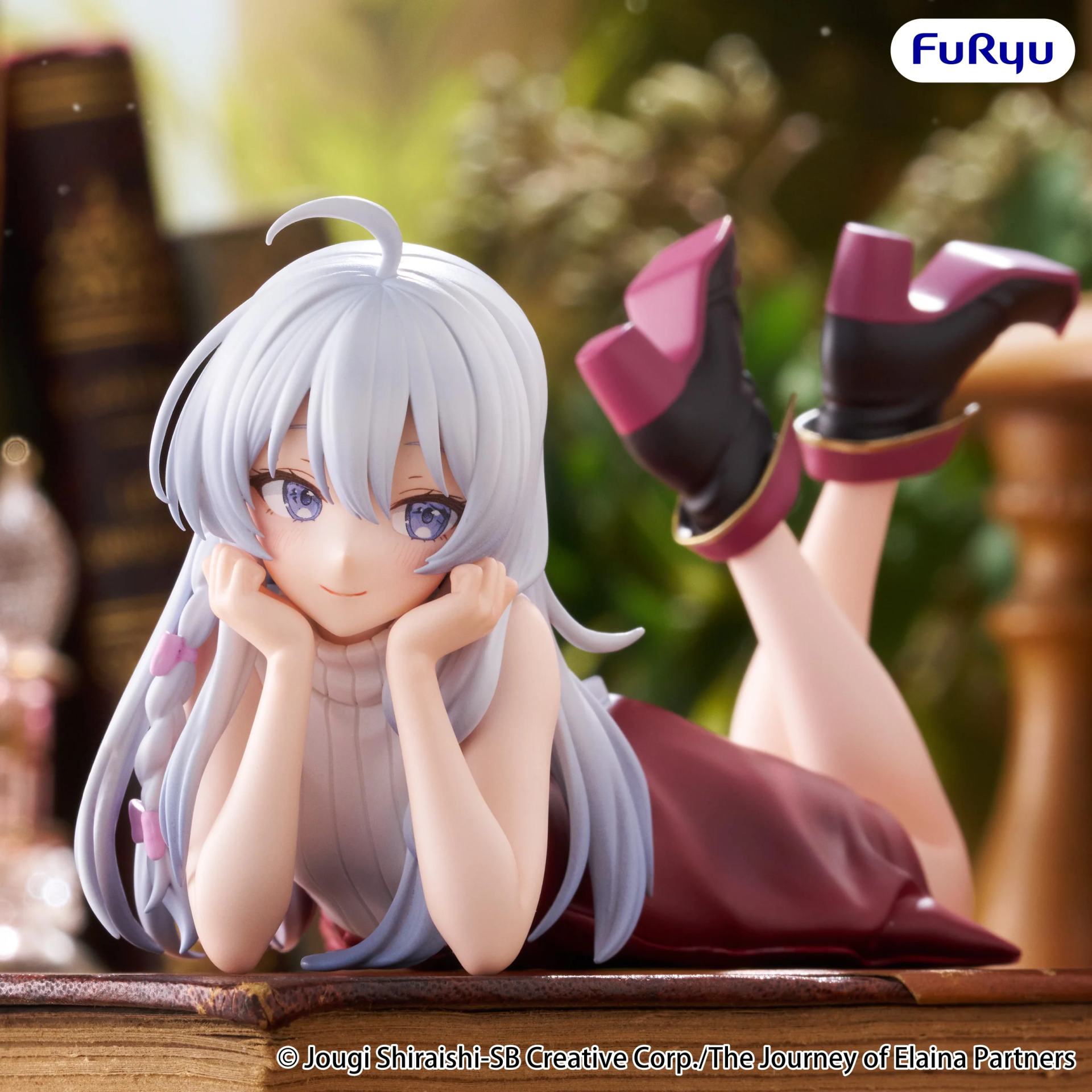 The Journey Of Elaina Lying Down Noodle Stopper Figure PREORDER