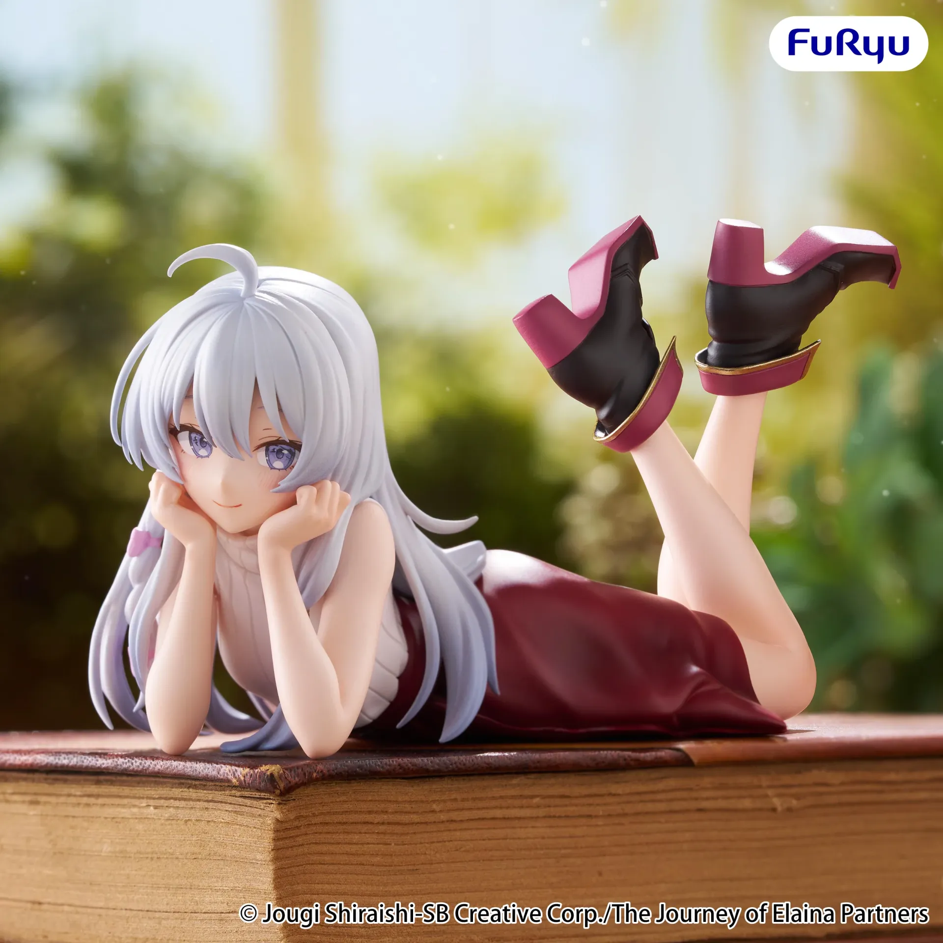 The Journey Of Elaina Lying Down Noodle Stopper Figure PREORDER - immagine 3