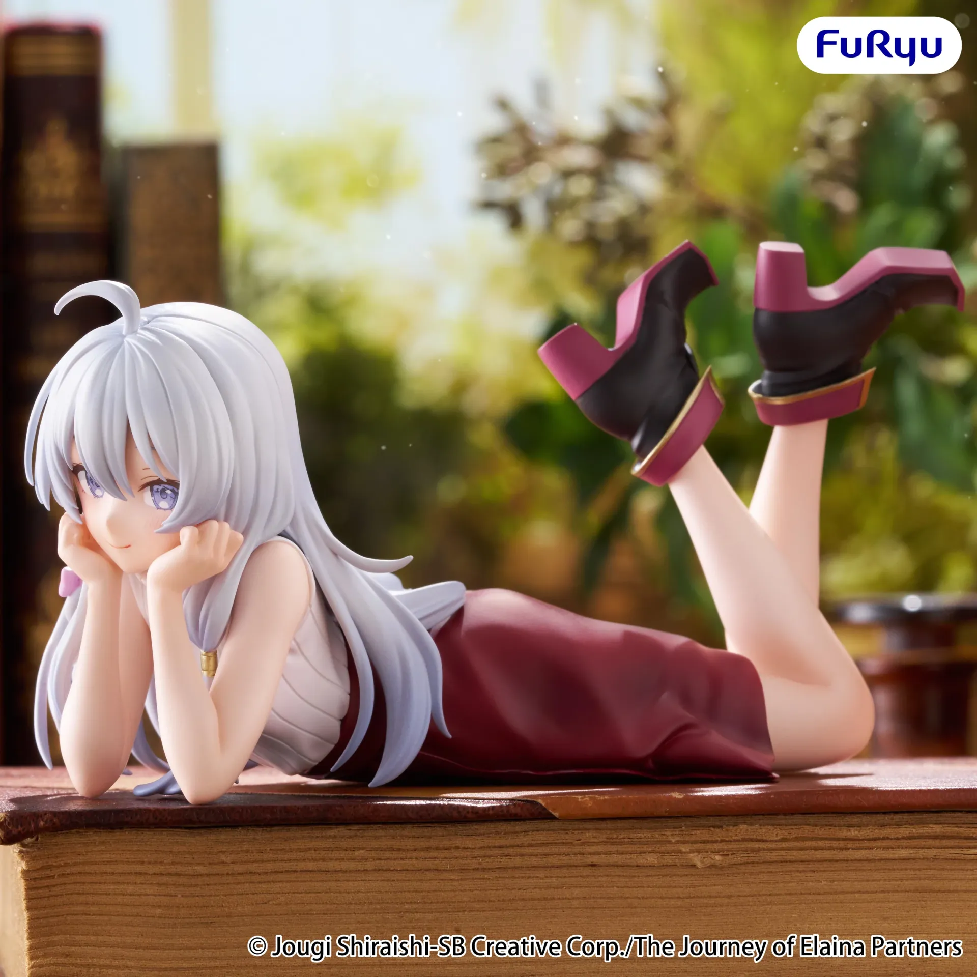 The Journey Of Elaina Lying Down Noodle Stopper Figure PREORDER - immagine 2